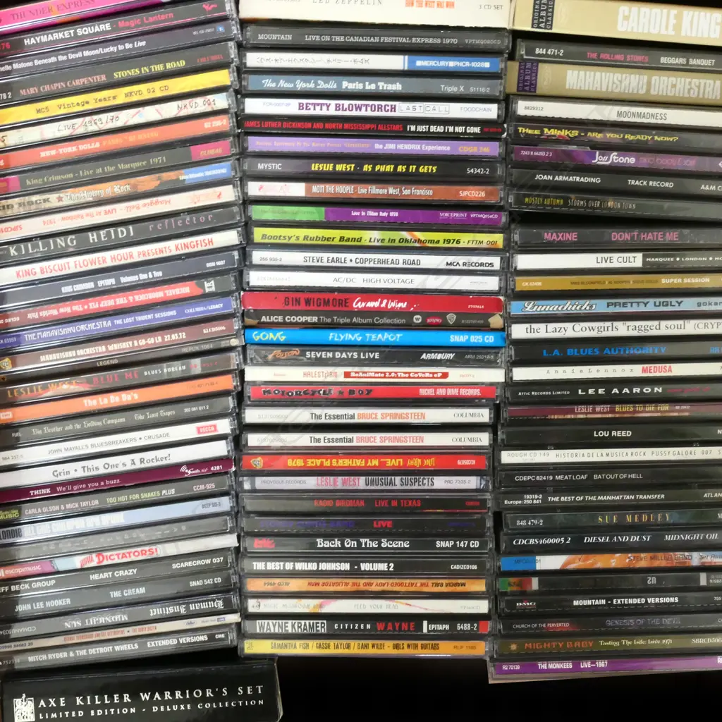 APPROX 80-90 CDS MIXED GENRE MAINLY ROCK Image 1++